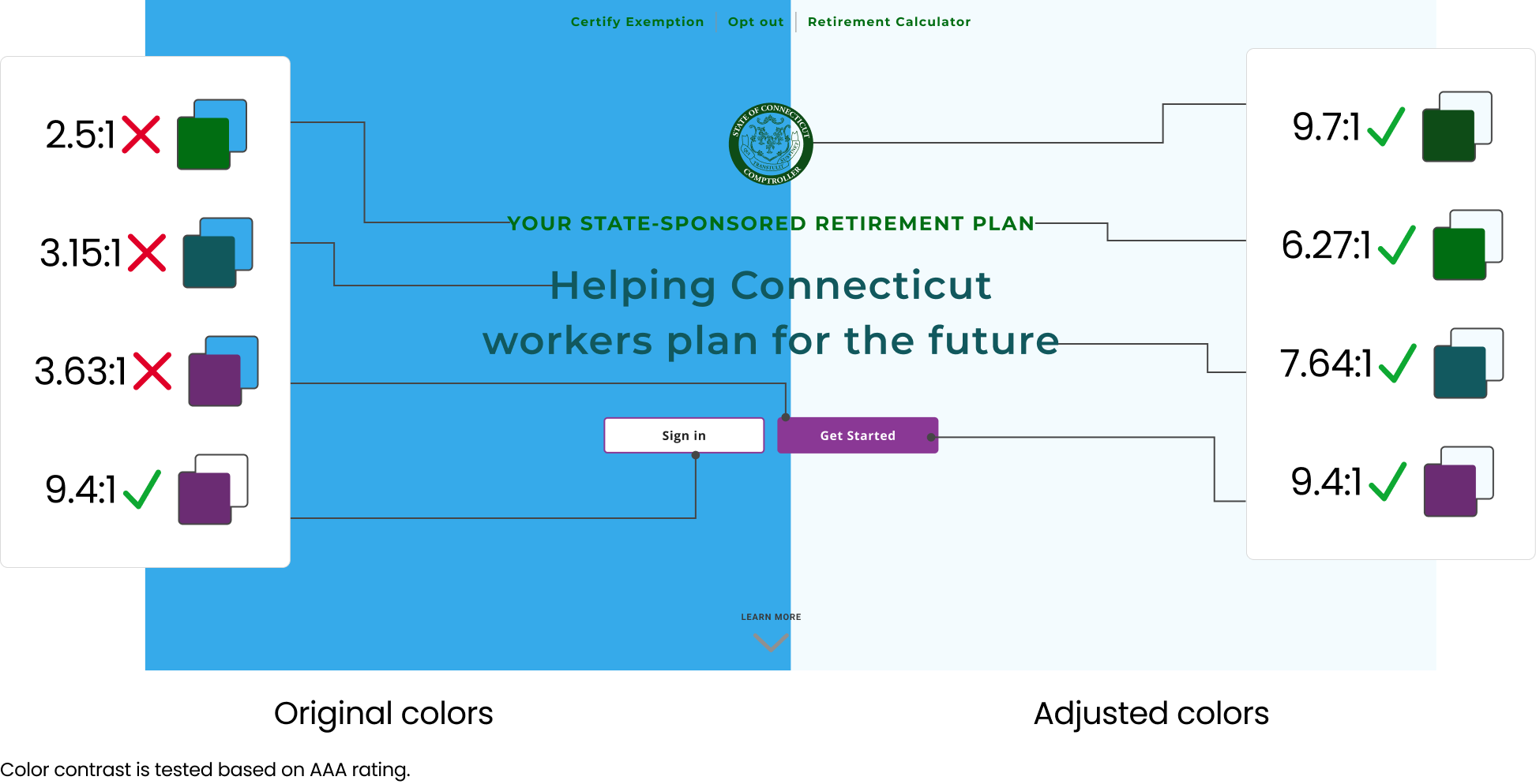 accessibility color visual